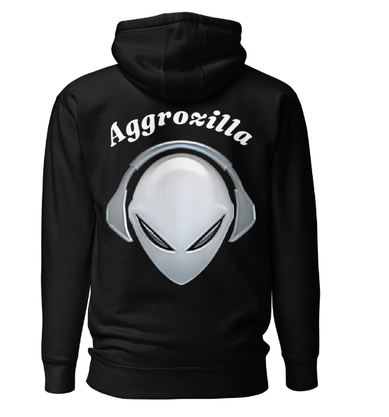 Unisex Hoodie - Aggrozilla's None Of This Is Real