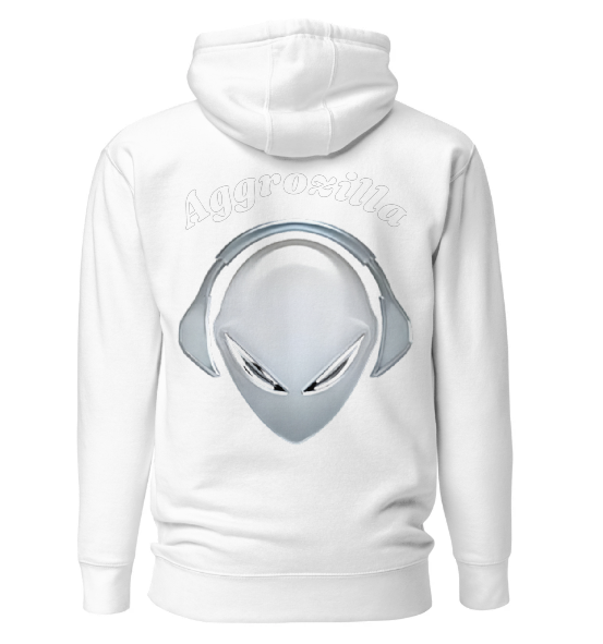Unisex Hoodie - Aggrozilla's None Of This Is Real