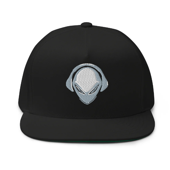 Flat Bill Cap - Aggrozilla's None Of This Is Real
